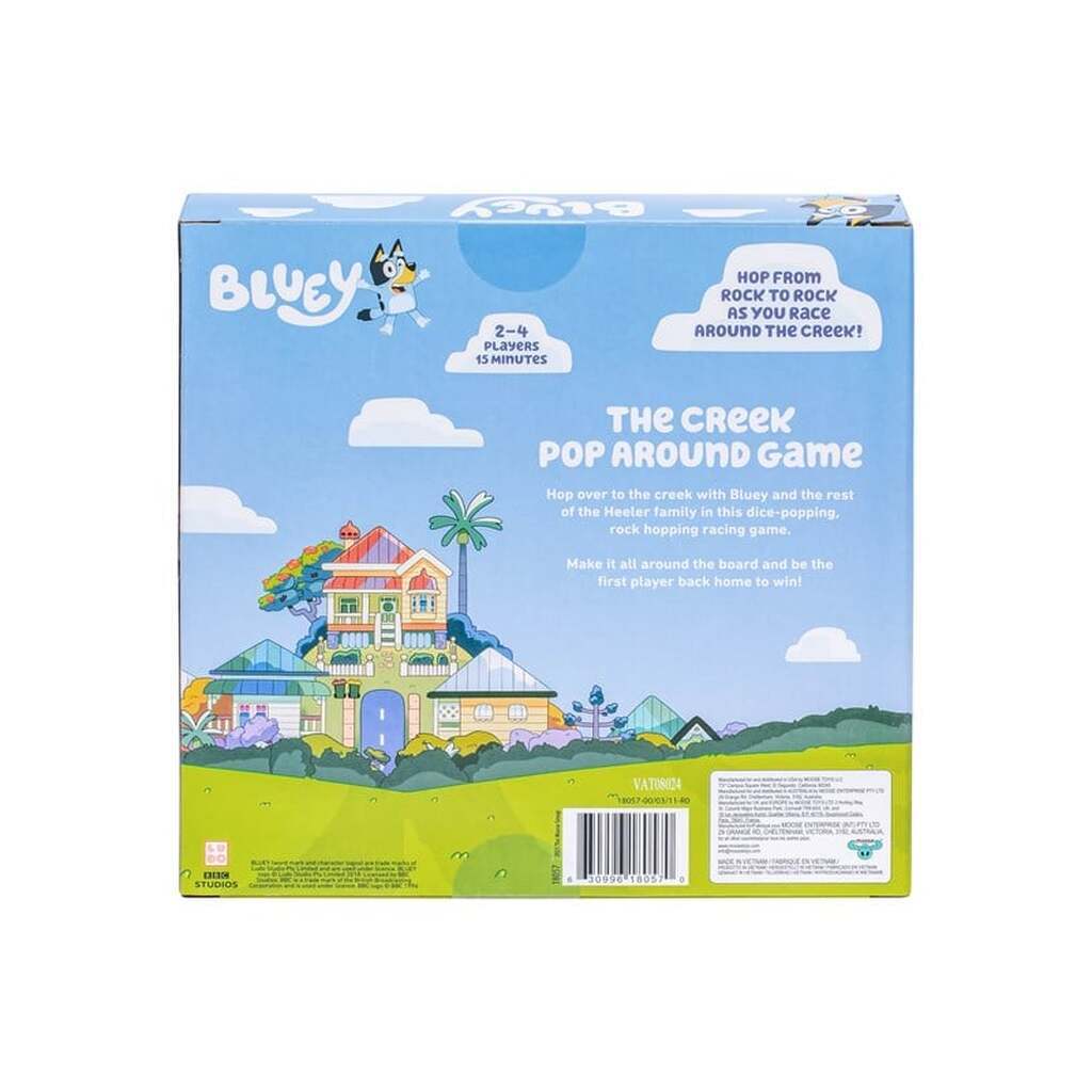 Bluey The Creek pop around game