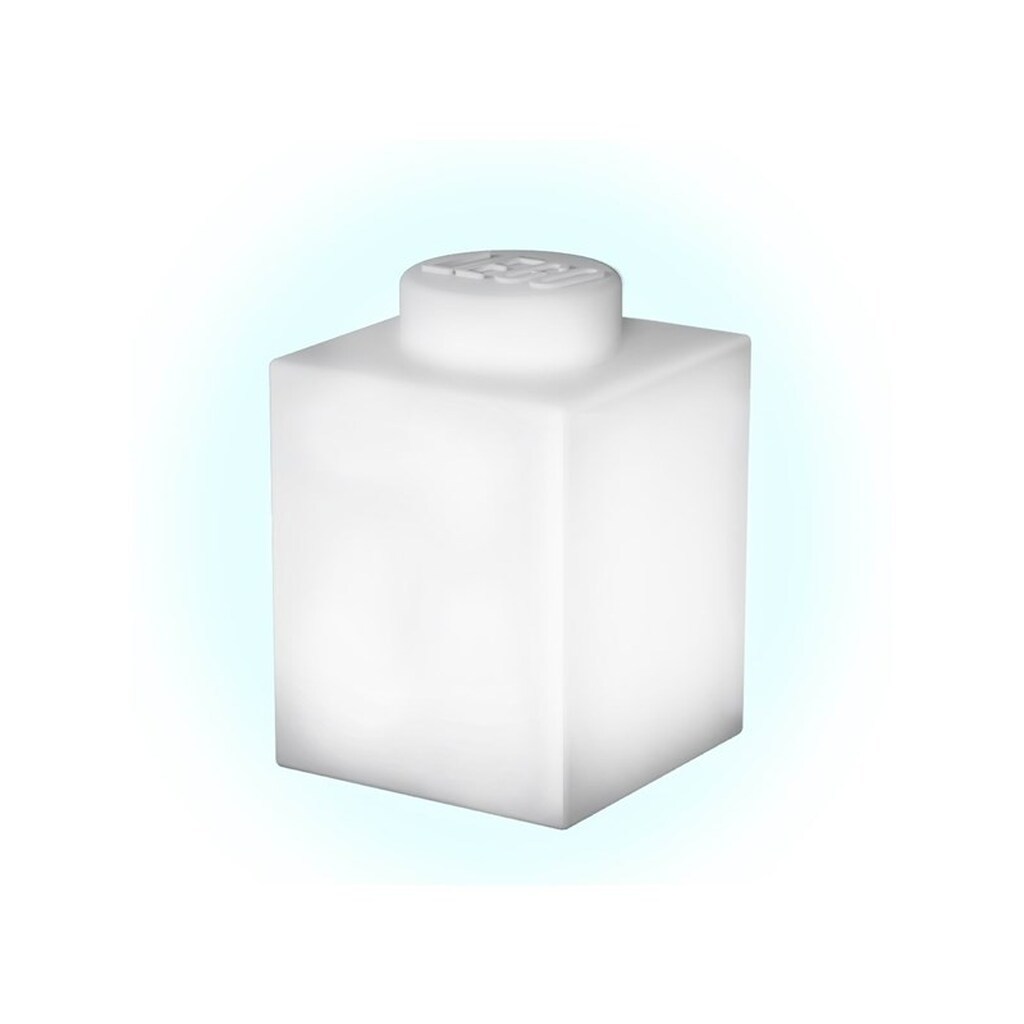 Euromic LEGO Classic Silicone Brick 1000% night light with LEDlite- WHITE