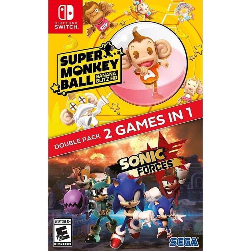 Super Monkey Ball: Banana Blitz HD &amp; Sonic Forces - Nintendo Switch - Fest