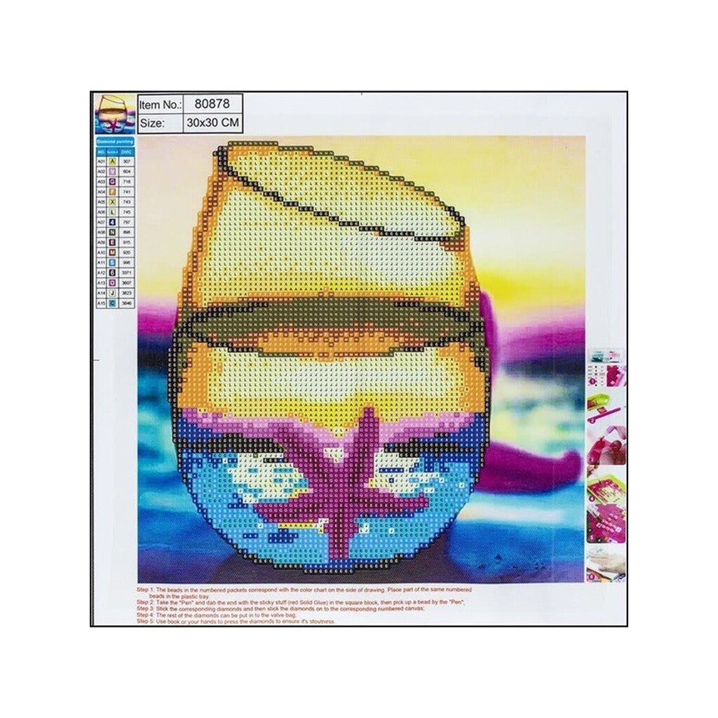 CENTRUM Diamond Painting 30*30cm. SØSTJERNE