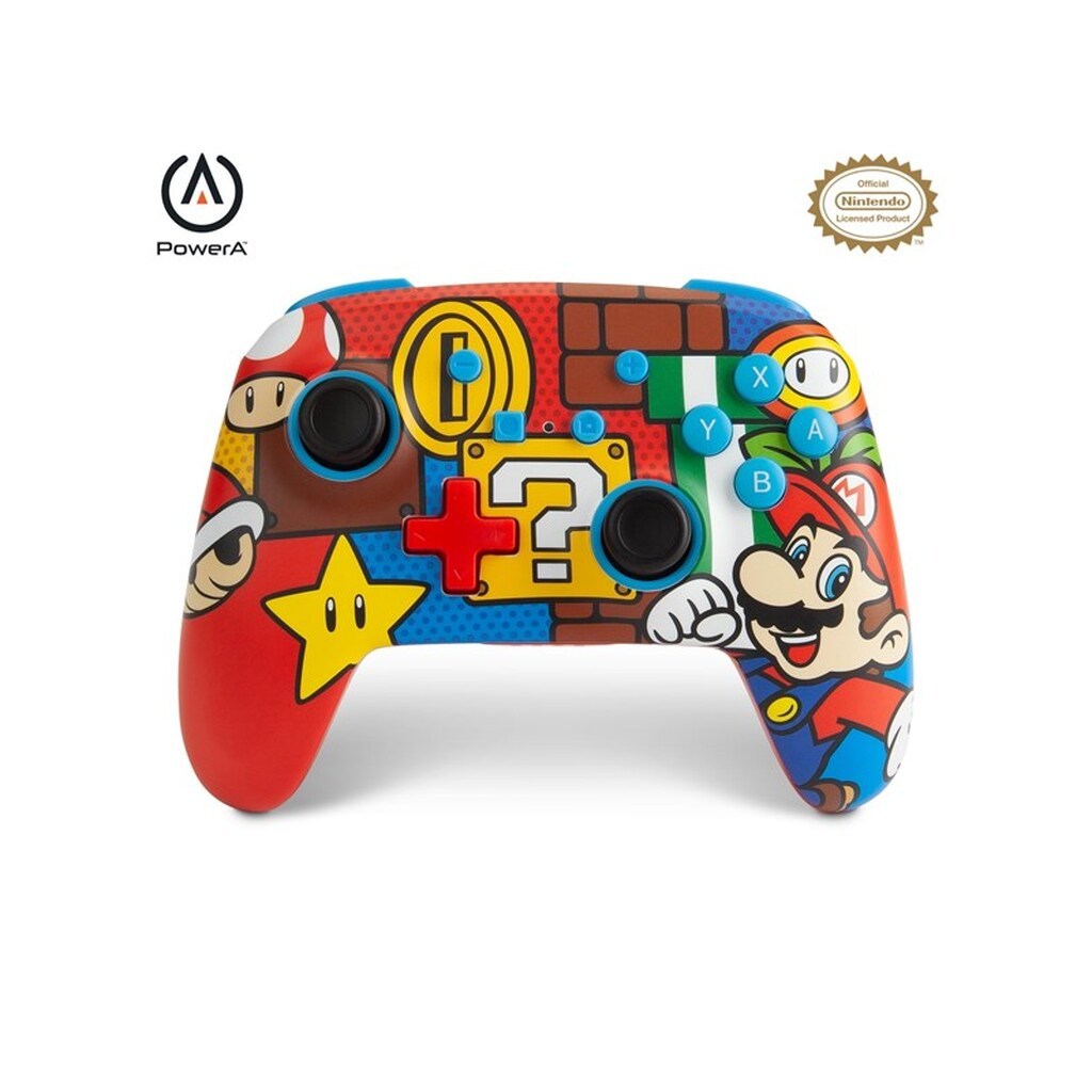 PowerA Enhanced trådløs controller til Nintendo Switch - Mario Pop