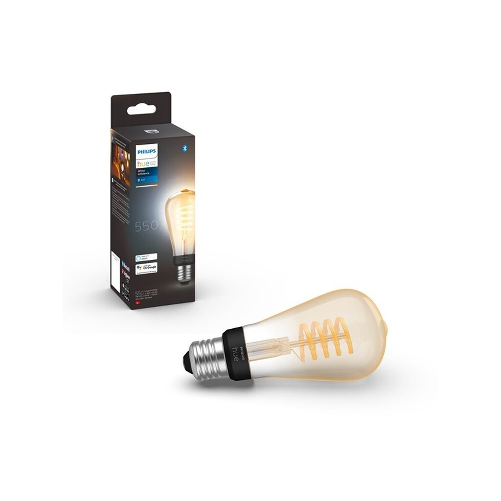 Philips Hue White Ambiance Filament ST64 E27 Edison - 1-Pak