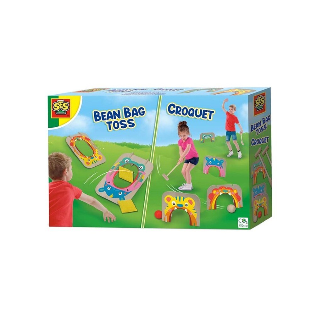 Croquet and Bean Bag Throwing