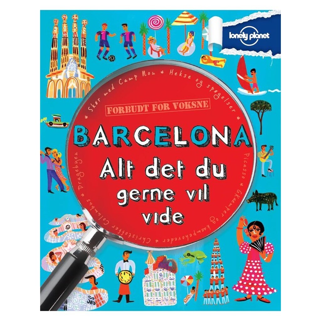 Barcelona - alt det du gerne vil vide - Børnebog - Pocketbog