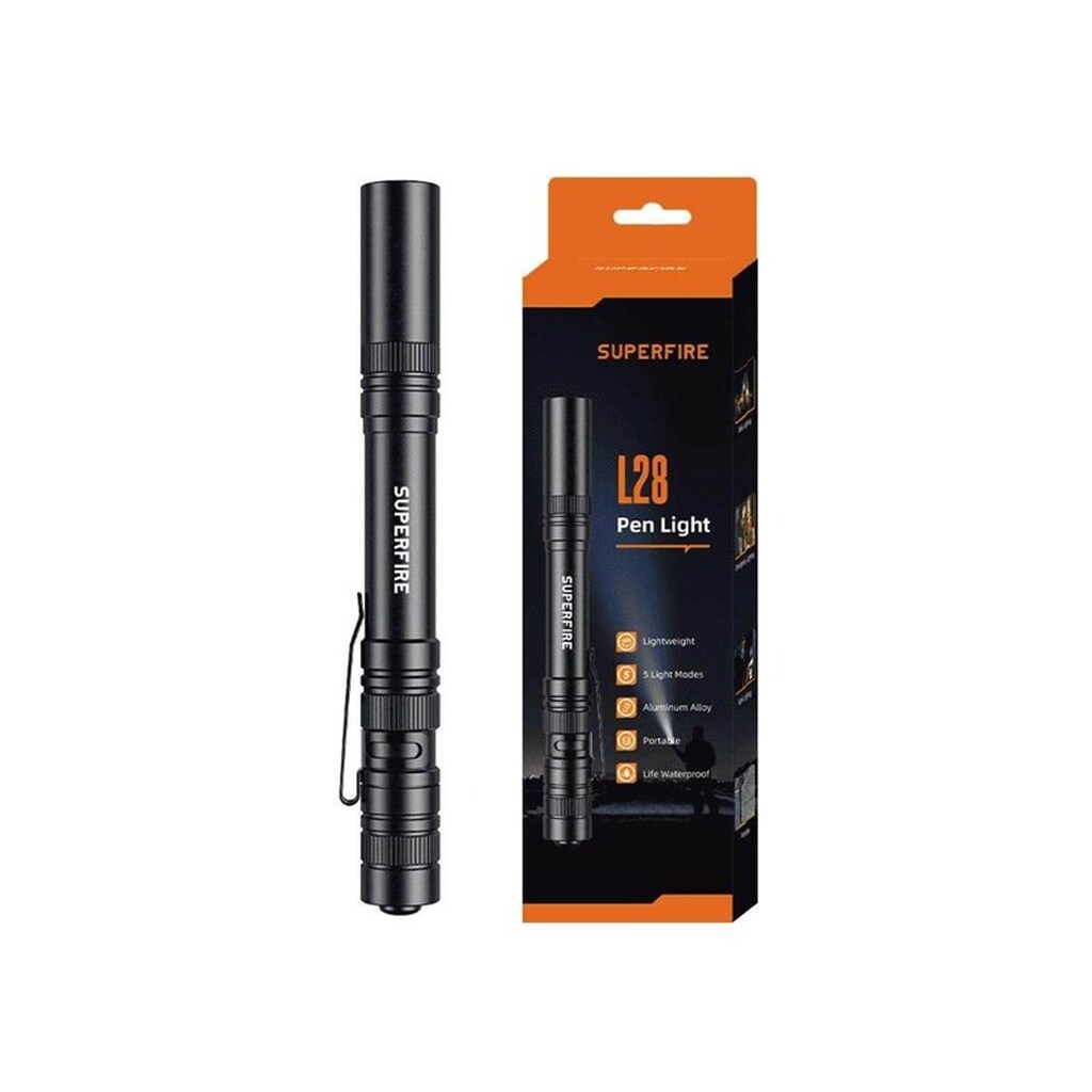 Superfire Flashlight L28 121lm