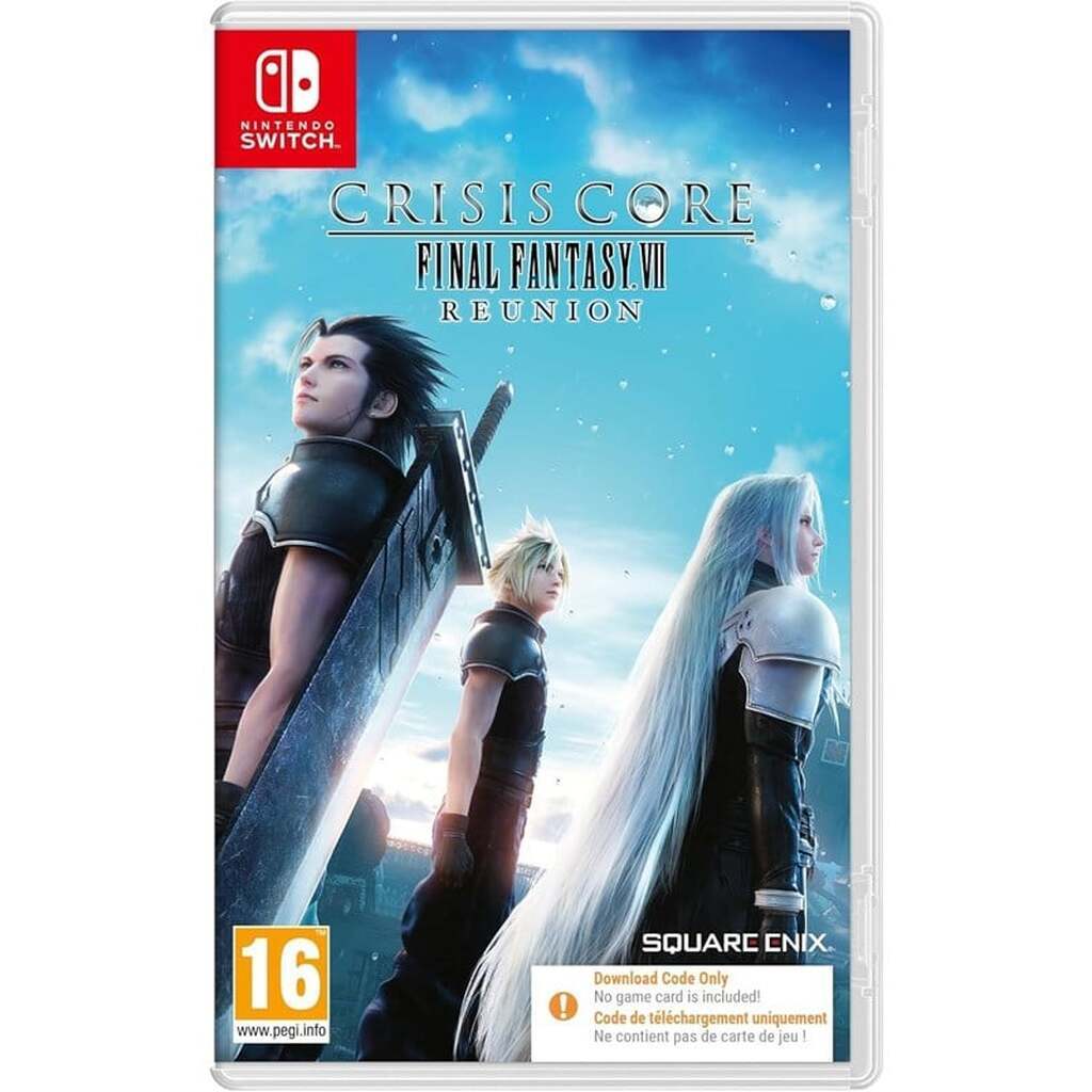 Crisis Core: Final Fantasy VII - Reunion (Code in a Box) - Nintendo Switch - RPG