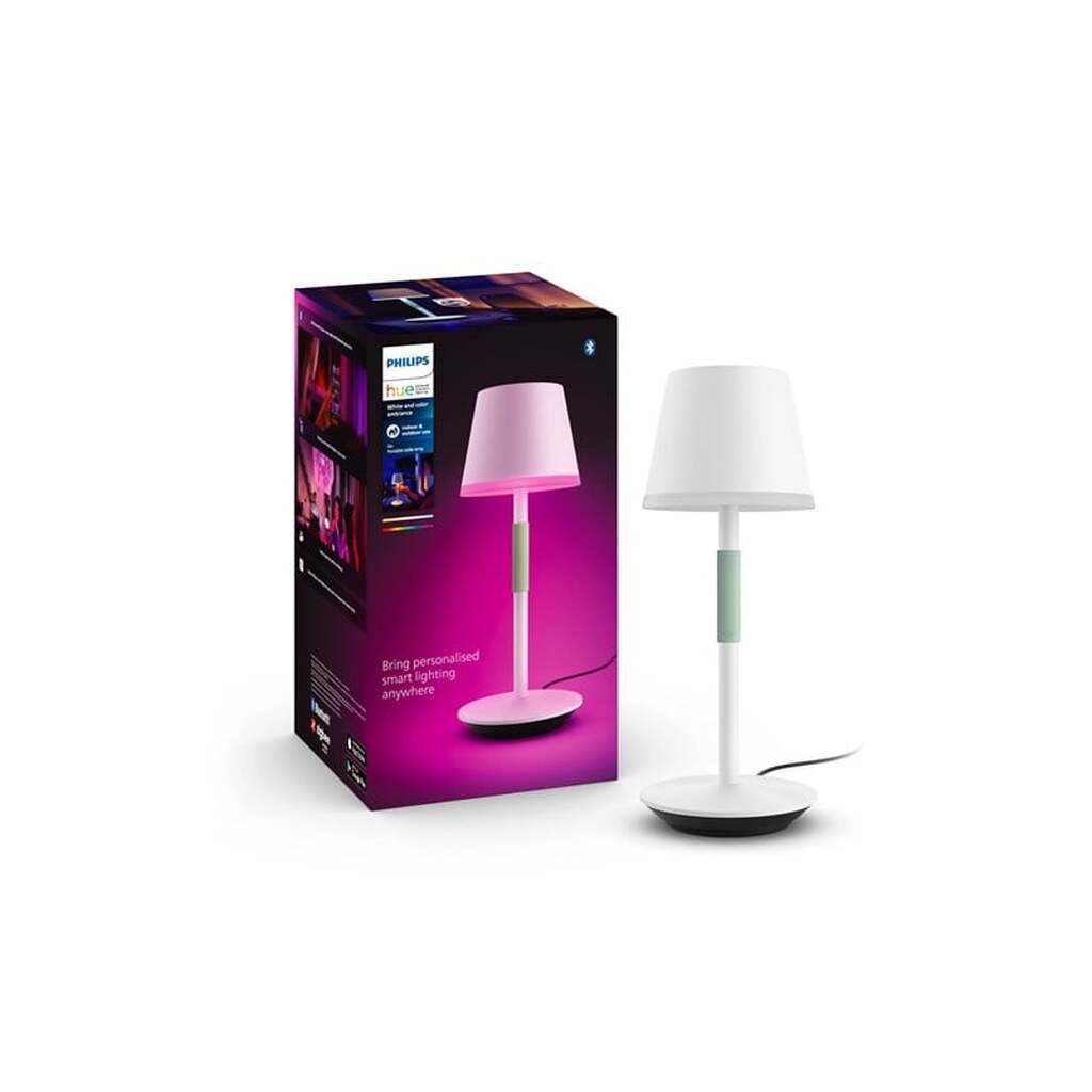Philips Hue Go Portable Table Lamp White