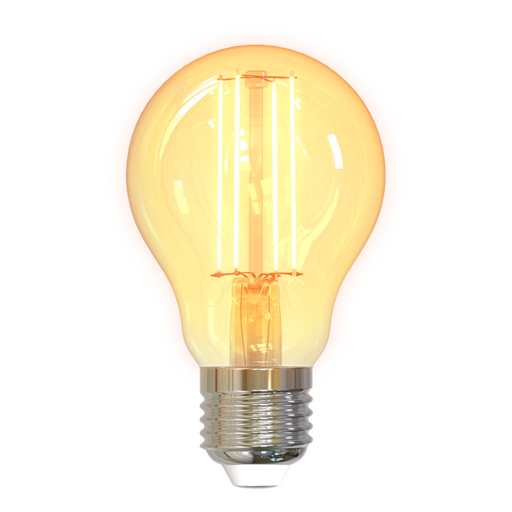 Deltaco LED glødepære, E27, Wi-Fi 2,4 GHz, 5,5 W, 470 lm