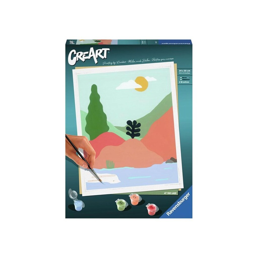 Ravensburger CreArt Painting by Numbers - At The Lake
