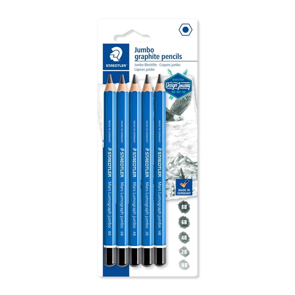 Staedtler Mars Lumograph Jumbo ass./bk