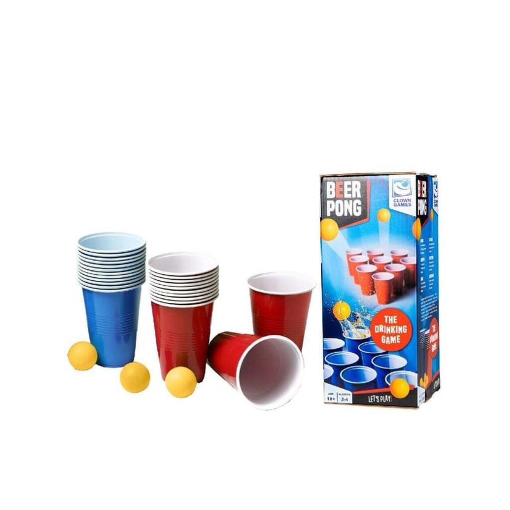 Clown Games - Beer Pong 20 Cups 6 Balls