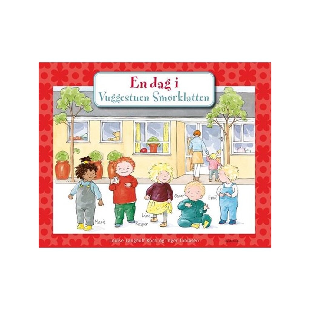 En dag i Vuggestuen Smørklatten - Børnebog - Papbog