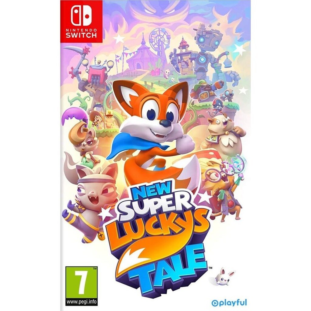 New Super Lucky&apos;s Tale (Code in a Box) - Nintendo Switch - Action
