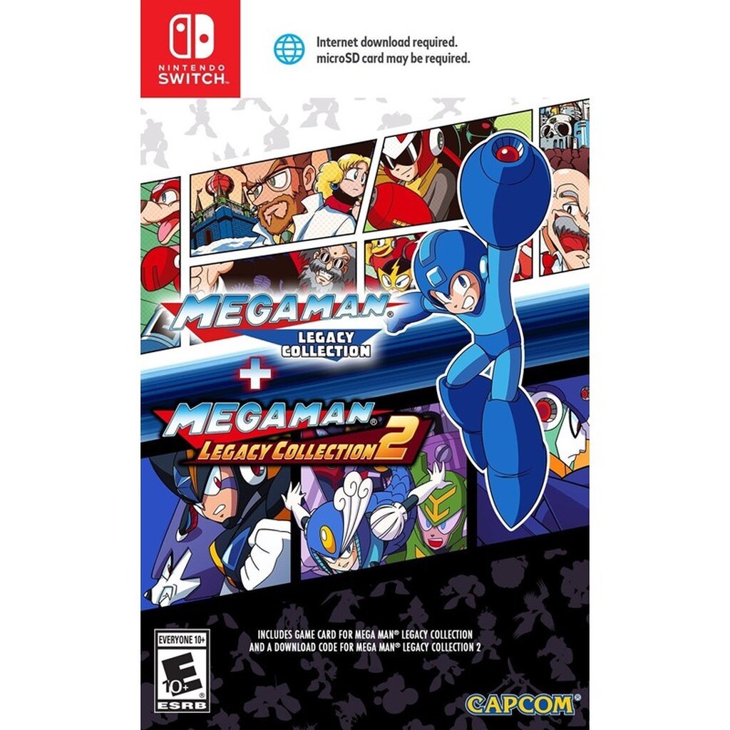 Mega Man: Legacy Collection 1 &amp; 2 Combo Pack - Nintendo Switch - Action