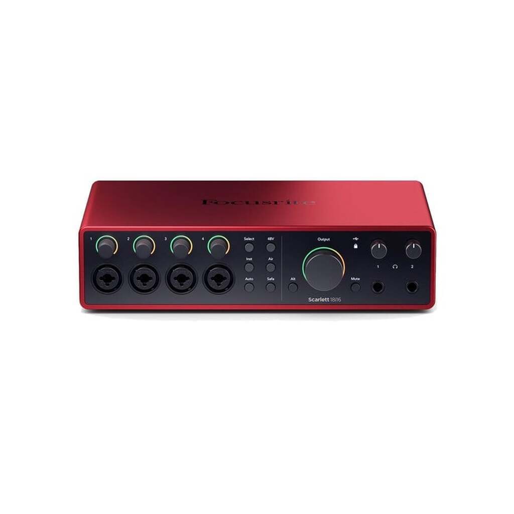 Focusrite Scarlett 18i16 4th Gen - 18-in/16-out audio interface