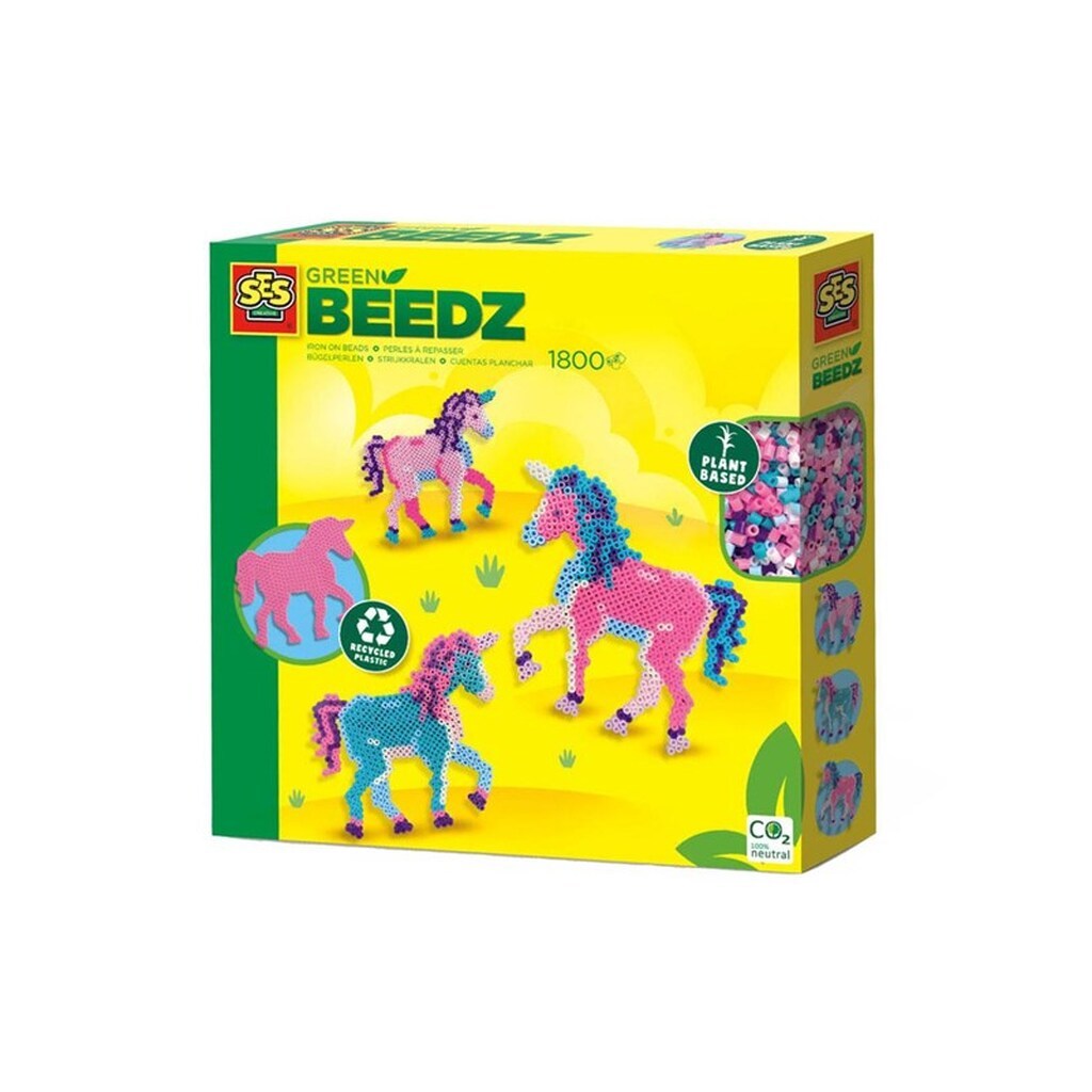 Green Beedz - Iron-on bead set Unicorn