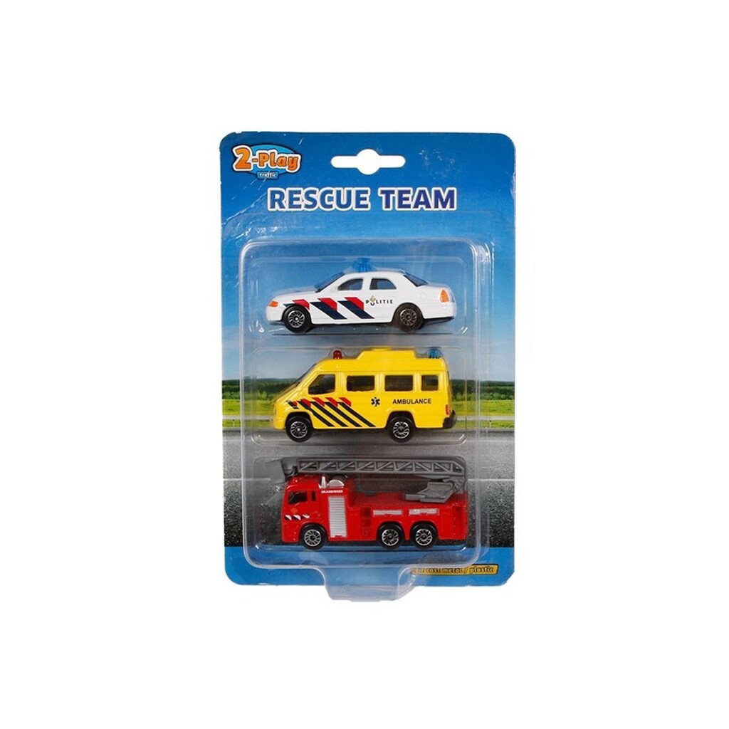 2-Play Traffic 2-Play Die-cast 112 Vehicles NL 3st. (Assorted)