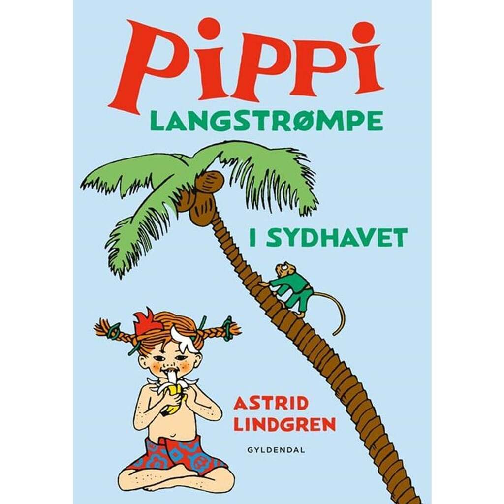 Pippi Langstrømpe i Sydhavet - Børnebog - Hardcover