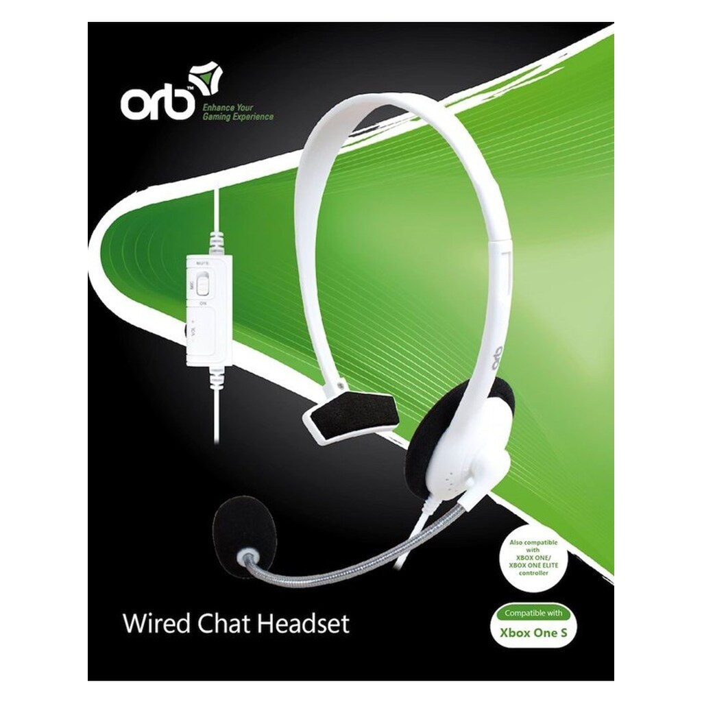 Orb Wired Chat Headset - Wired Headset - Microsoft Xbox One S