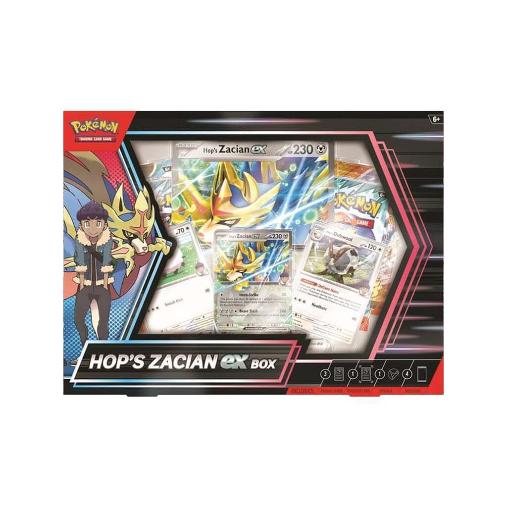 Pokemon TCG Hop&apos;s Zacian ex Box