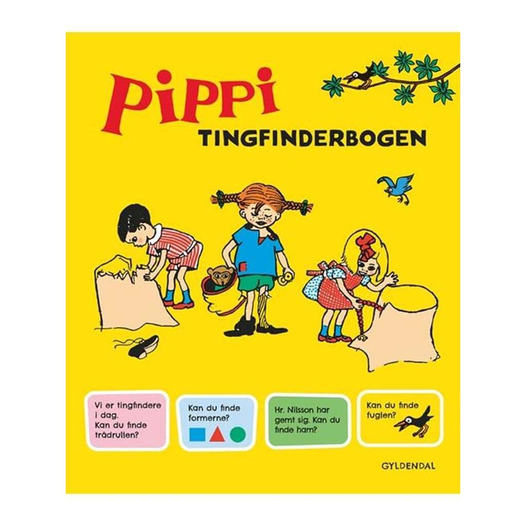 Pippi tingfinderbogen - Børnebog - Hardcover