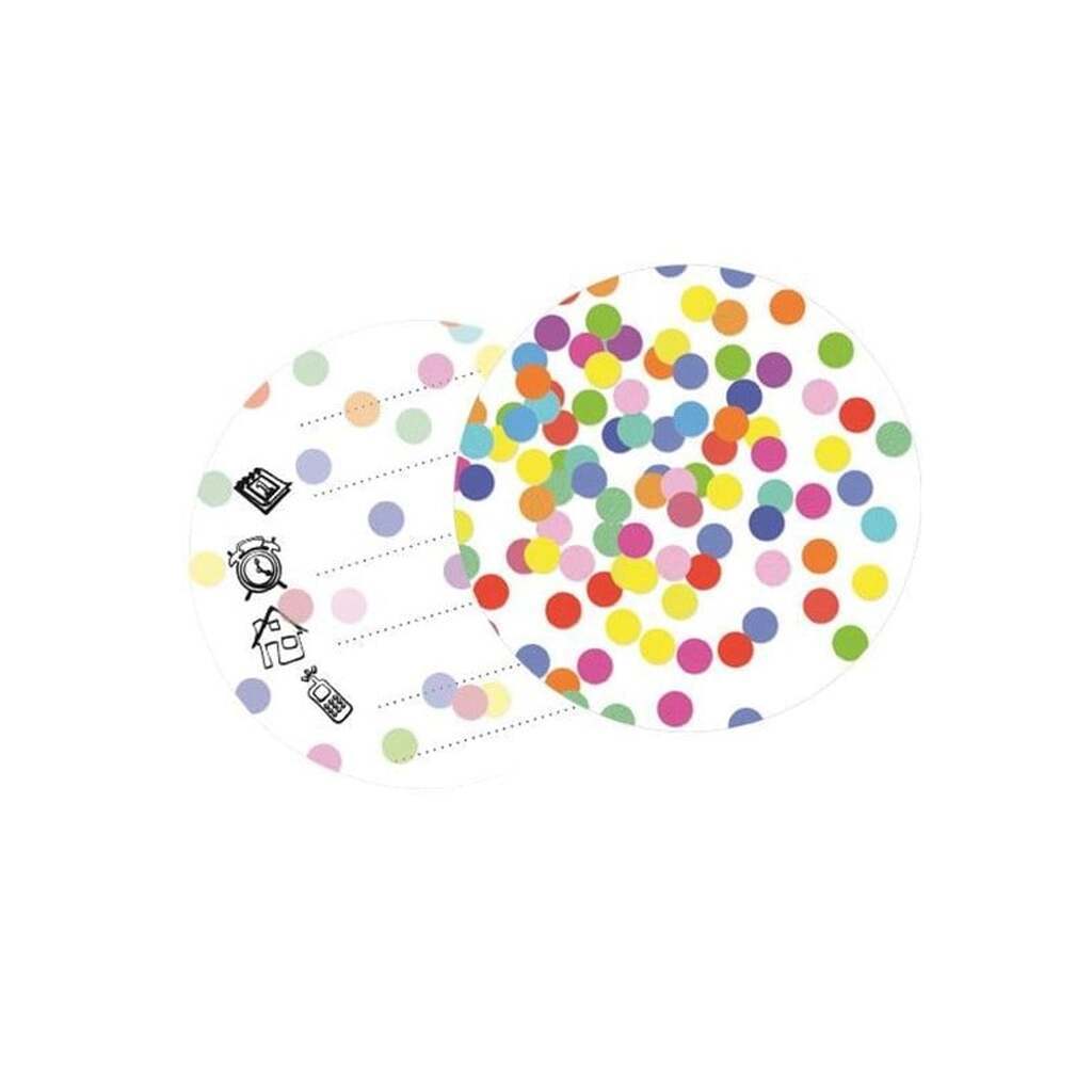 Haza Witbaard Invitations Confetti 6 pcs.