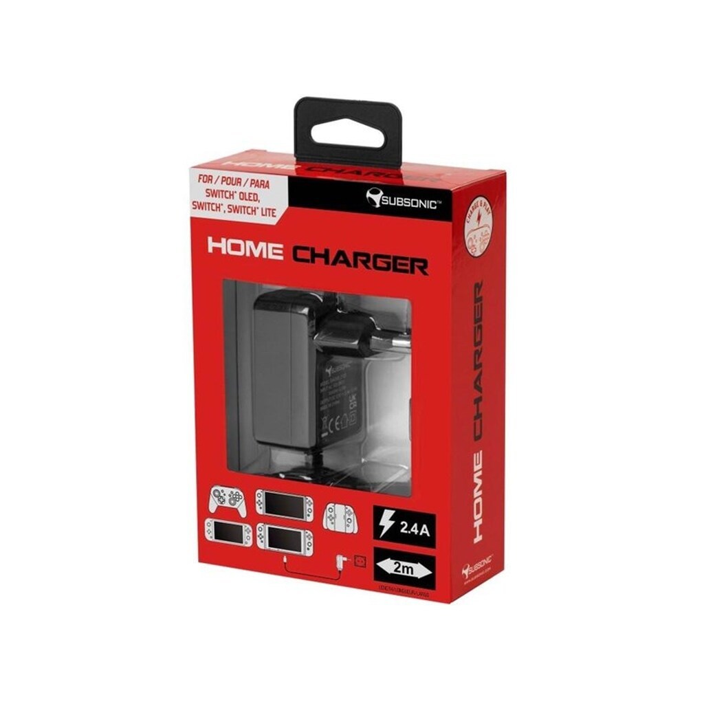 Subsonic Home Charger for Nintendo Switch