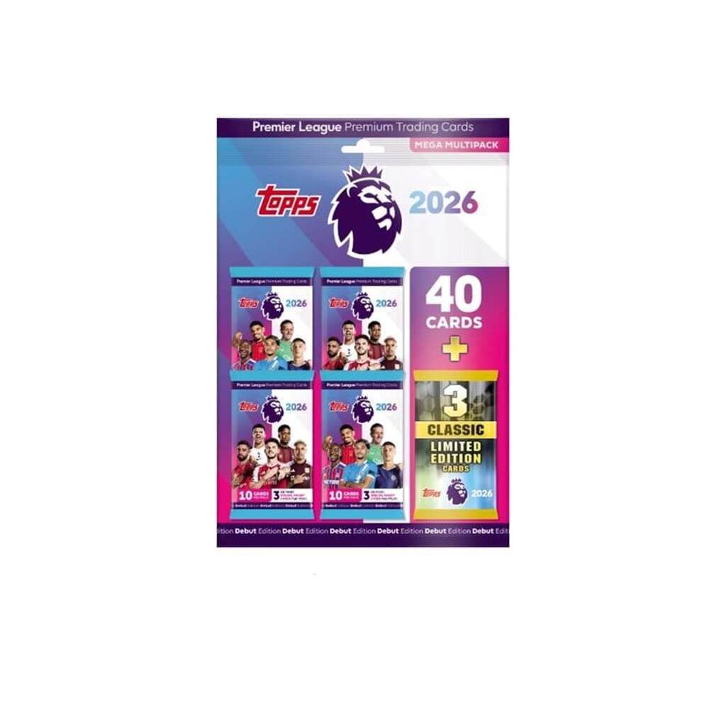 Topps Premier League Mega multipack
