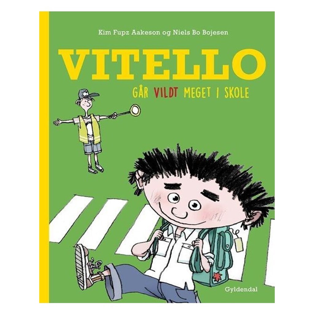 Vitello går vildt meget i skole - Børnebog - Hardcover