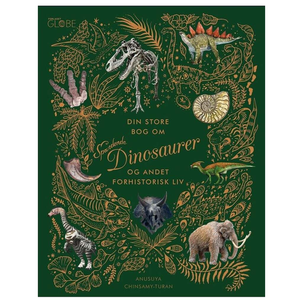 Din store bog om spændende dinosaurer - Børnebog - Hardcover