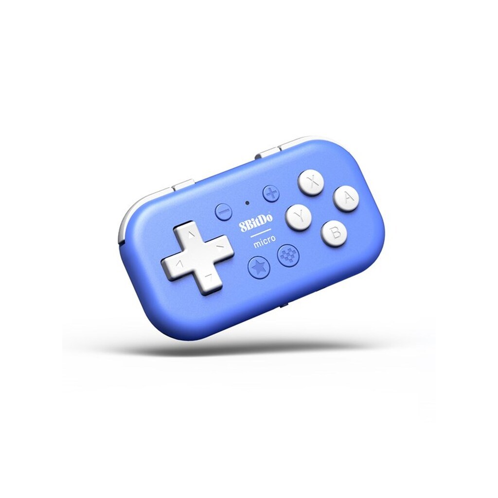 8BitDo Micro Bluetooth Gamepad Blue - Wireless Controller - Nintendo Switch