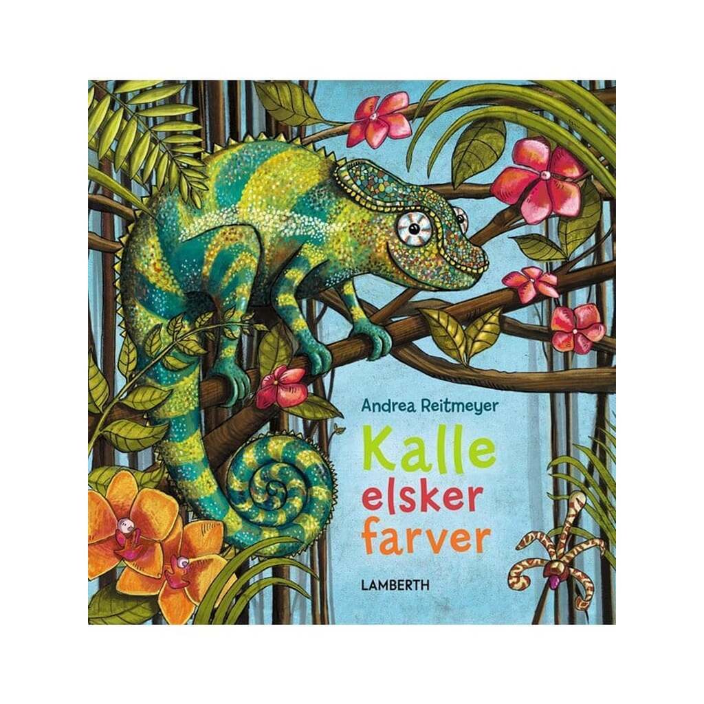 Kalle elsker farver - Børnebog - Hardcover