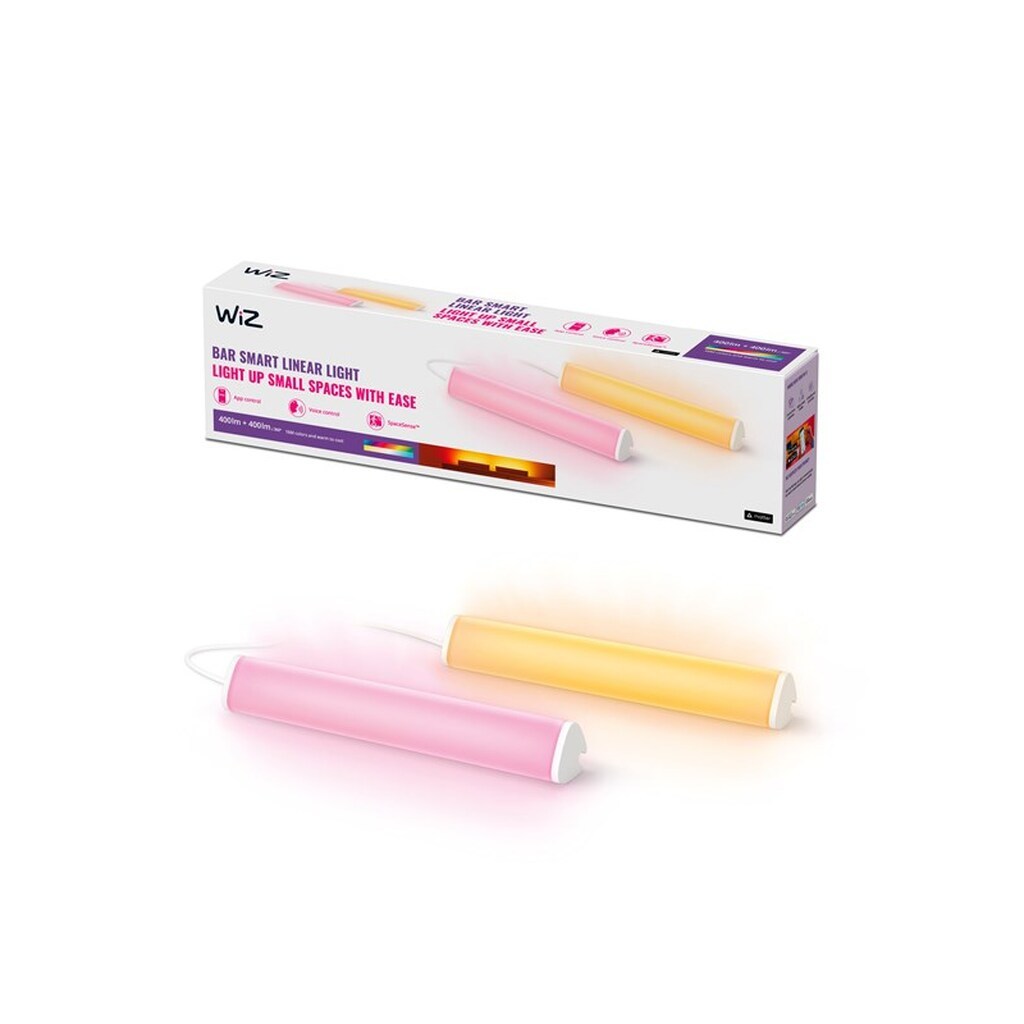 WiZ Smart Bar Linear Light, Justerbar hvidt &amp; farvet lys