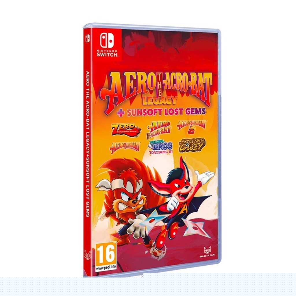 Aero the Acro-Bat Legacy + Sunsoft Lost Gems - Nintendo Switch - Action/Adventure