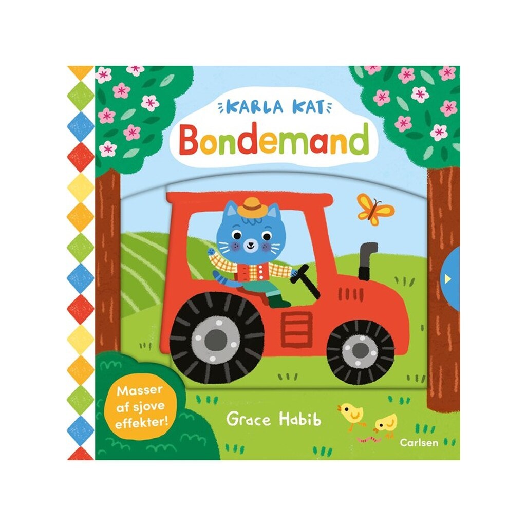 Karla Kat: Bondemand - Børnebog - Papbog