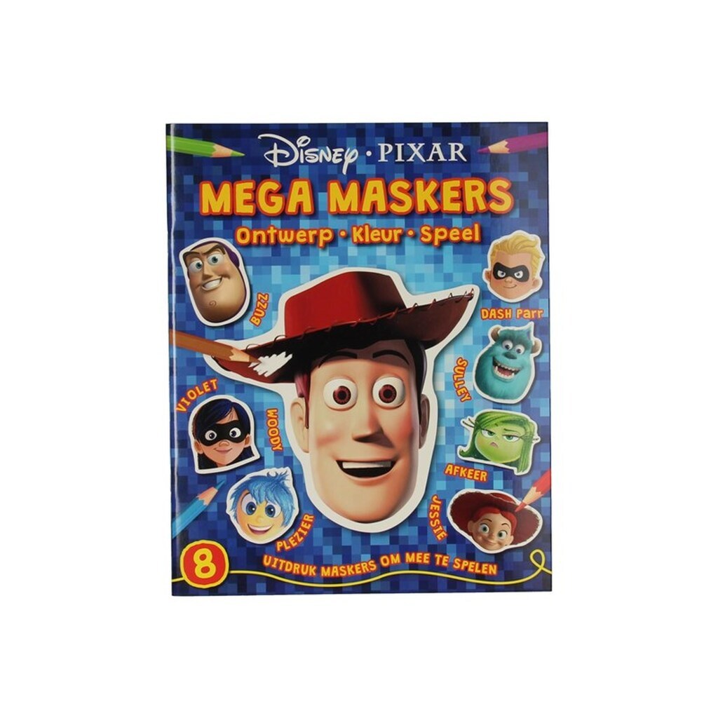 Boek Specials Nederland BV Walt Disney Mask Book Disney Pixar