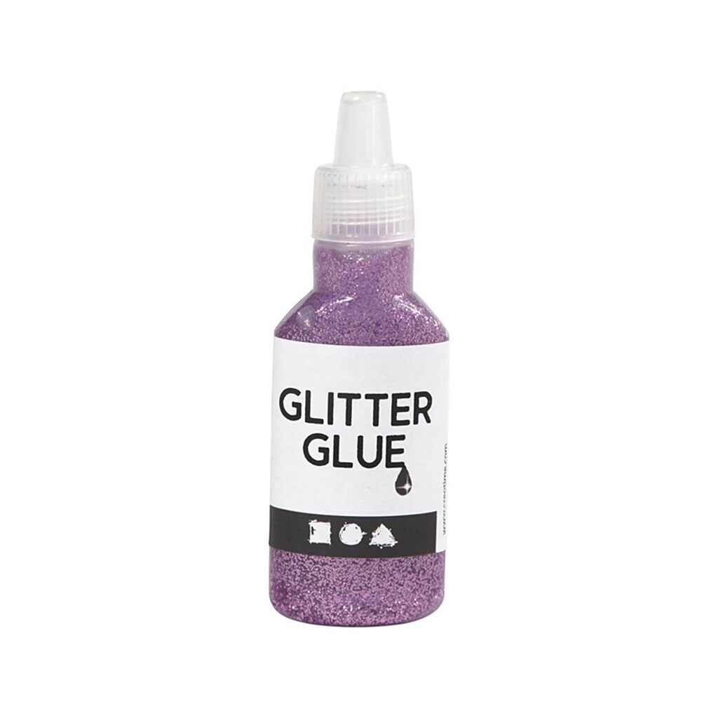 Creativ Company Glitter glue Purple 25ml