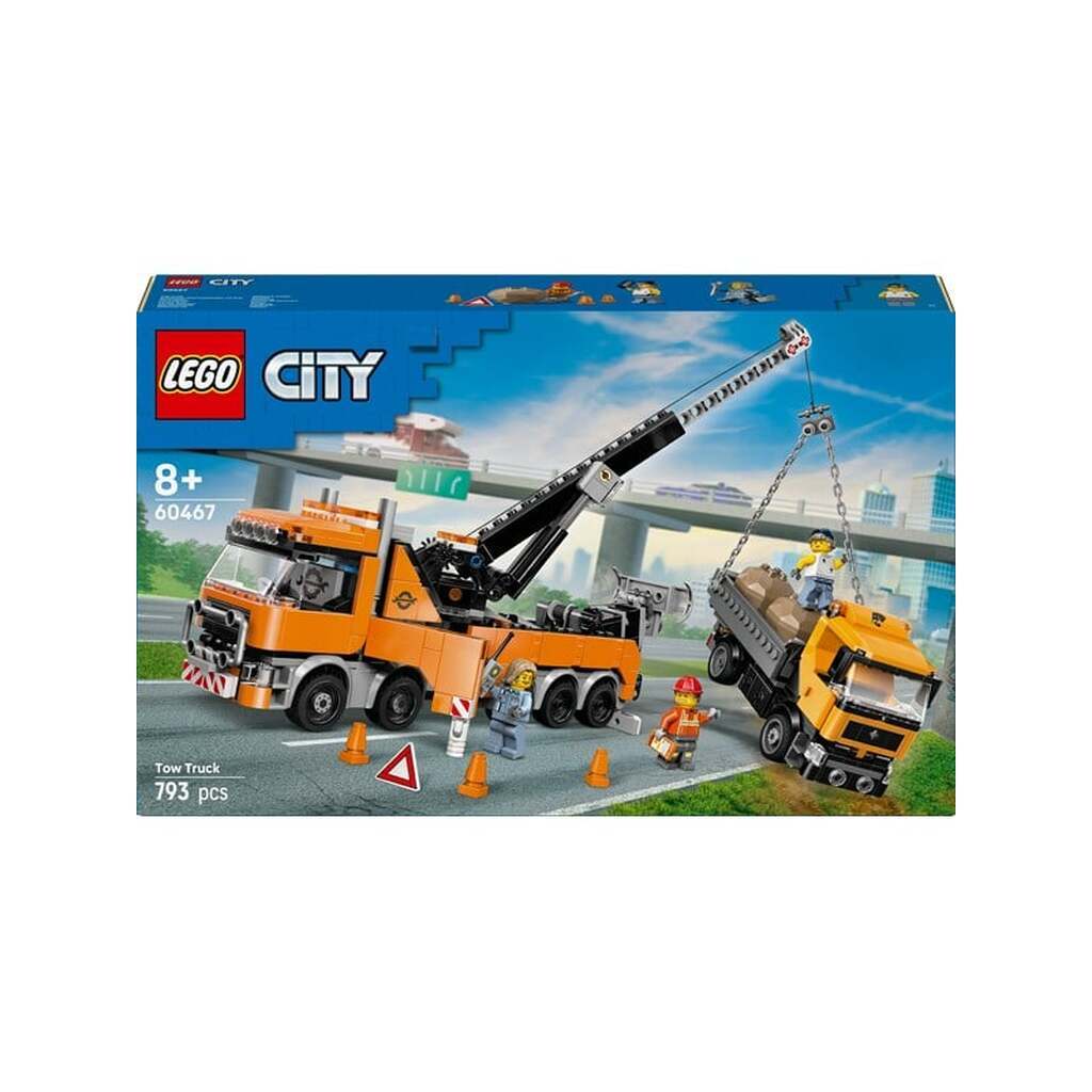 LEGO City 60467 Stort bjærgningskøretøj med kran