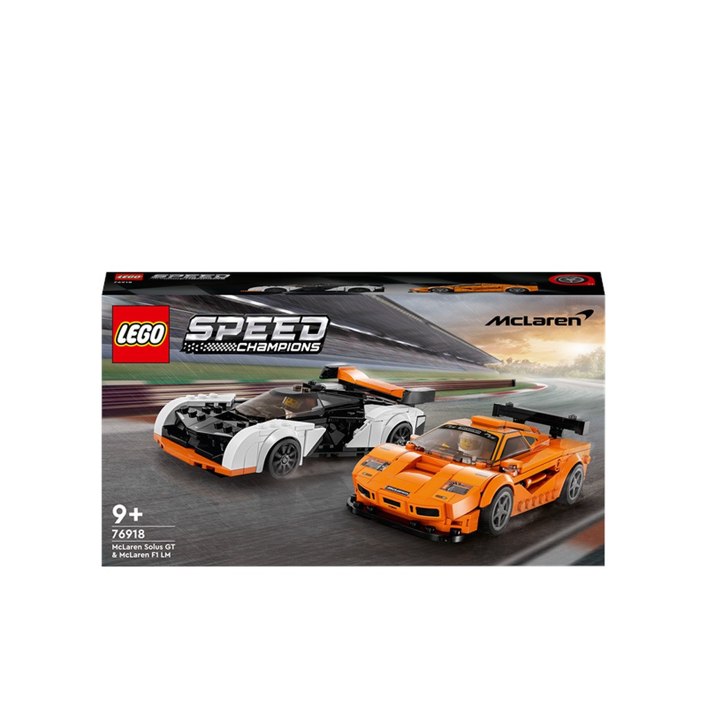 LEGO Speed Champions 76918 McLaren Solus GT og McLaren F1 LM