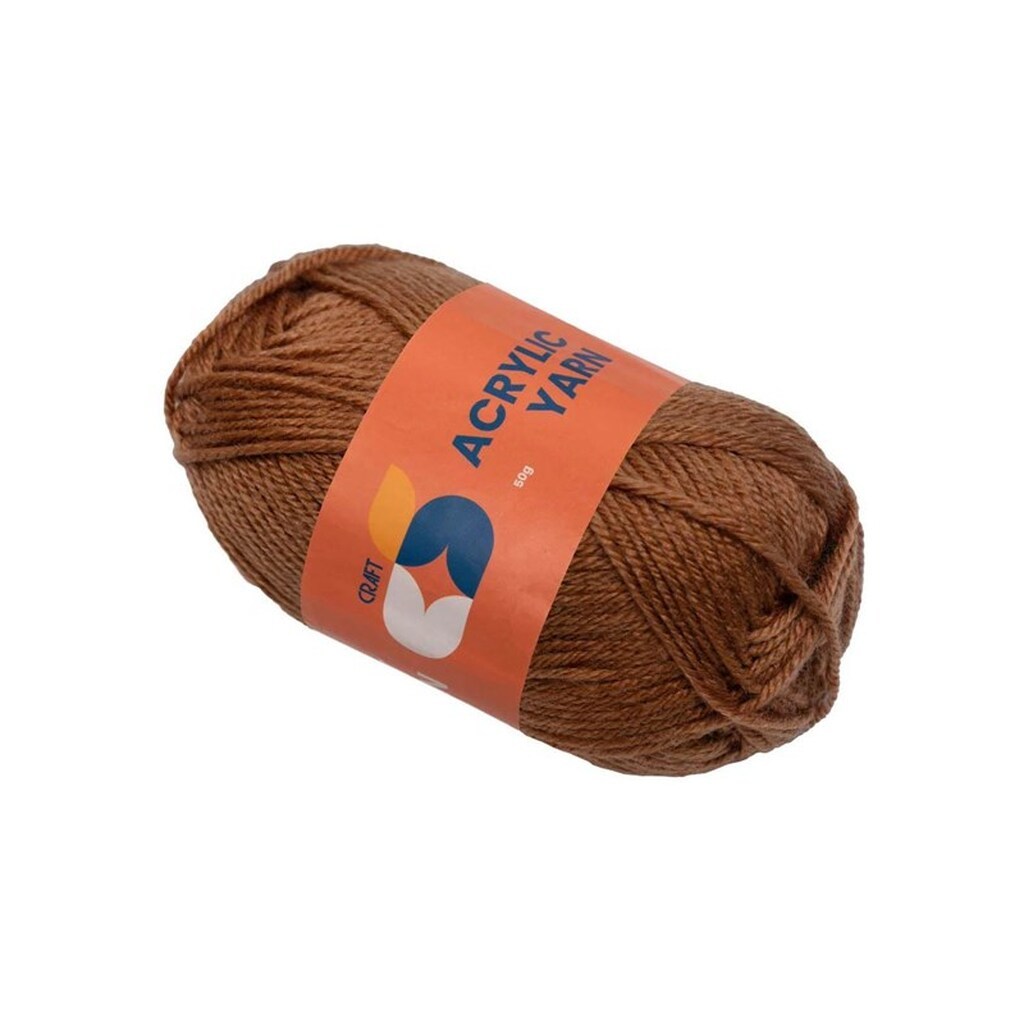 Colorations - Acrylic yarn Brown 50g