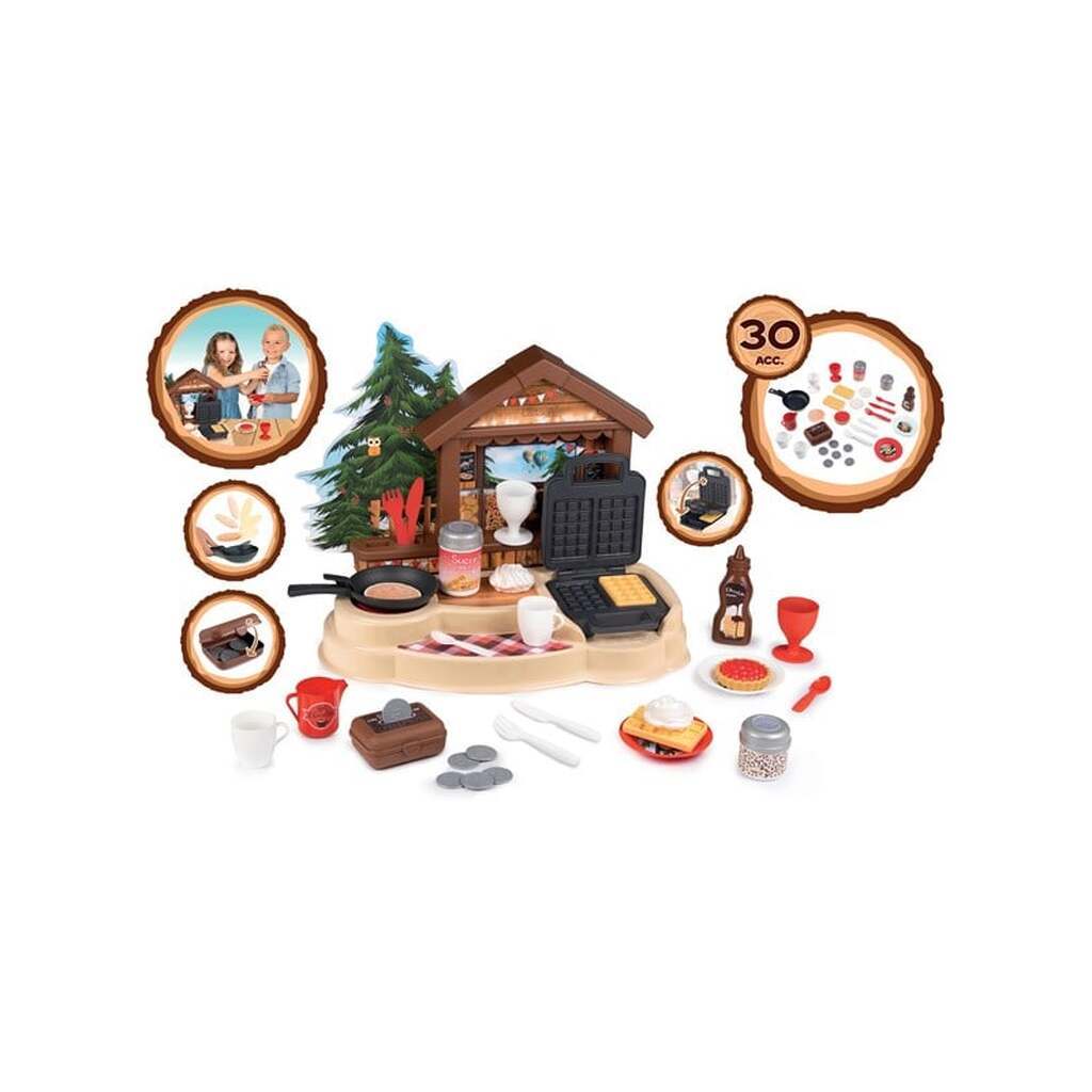 Smoby Winter Chalet with Accessories 30pcs.