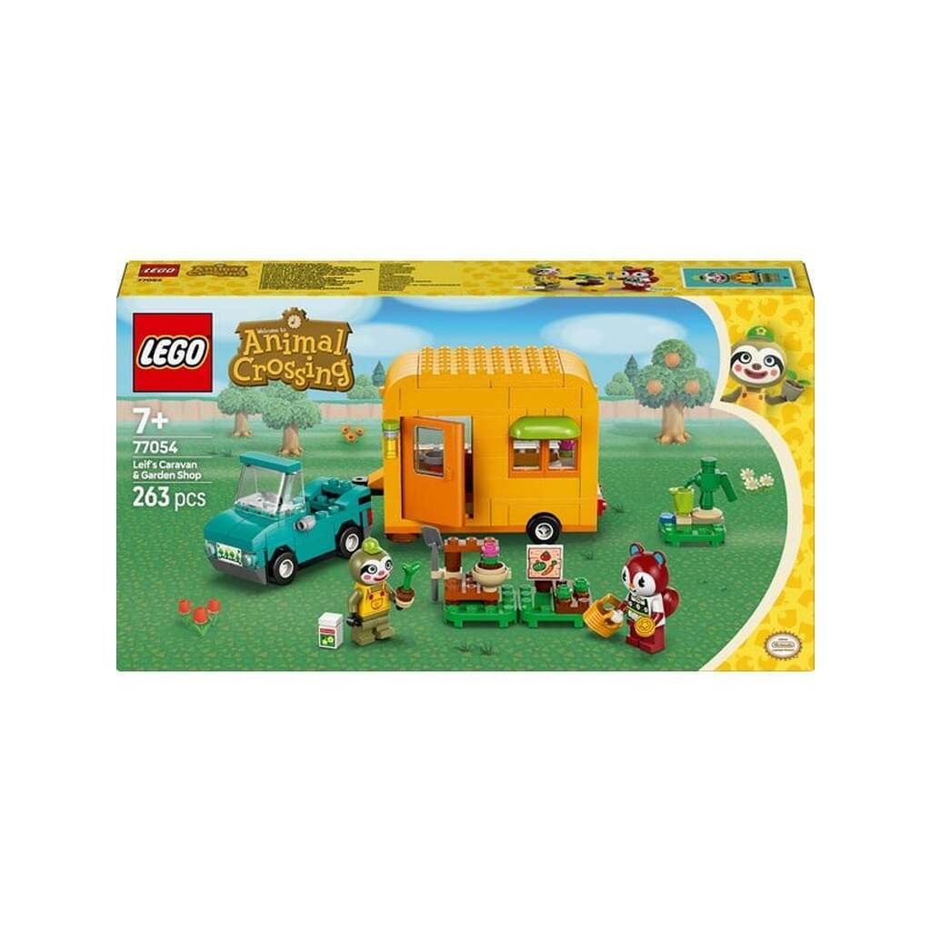 LEGO Animal Crossing 77054 Leif med campingvogn og havebutik