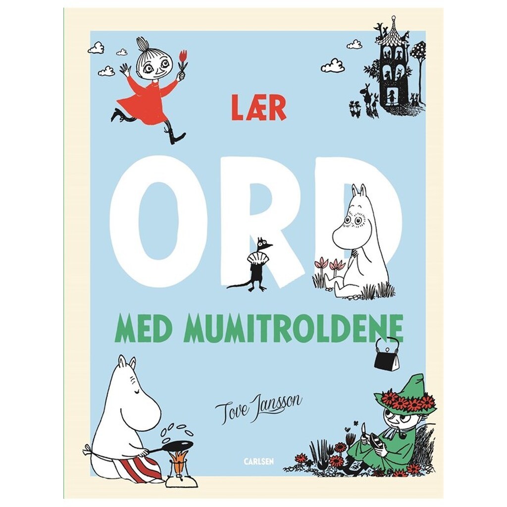 Lær ord med Mumitroldene - Børnebog - Hardcover
