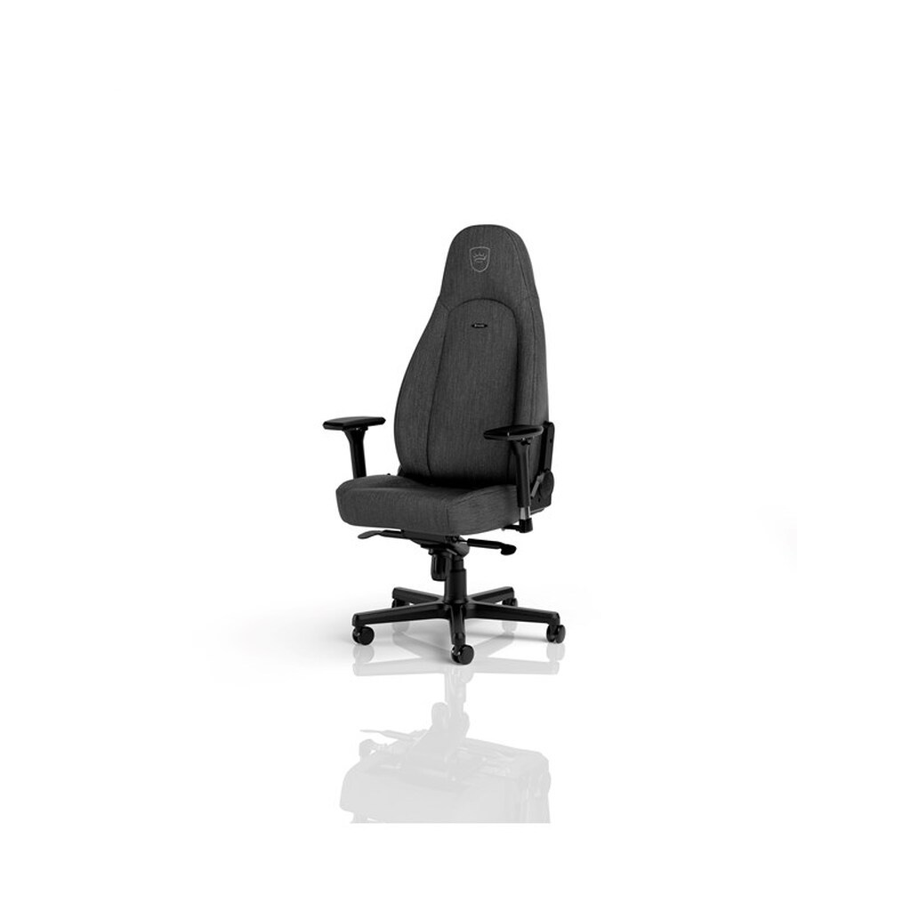 noblechairs ICON TX Gaming Chair Anthracite Gamer Stol - Grå - Stof - Op til 120 kg