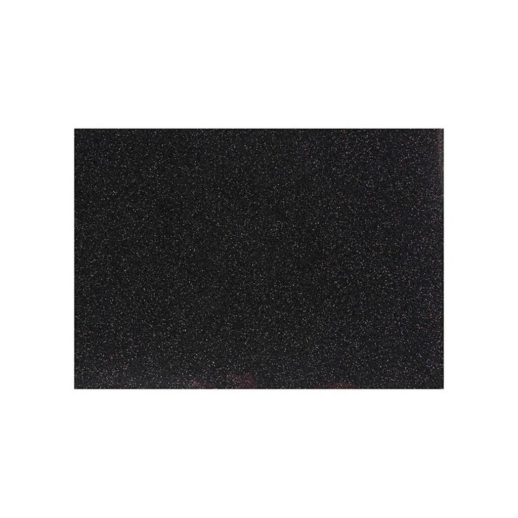 Creativ Company Iron-on Foil Glitter Black A5