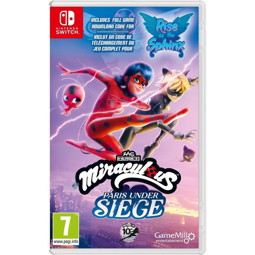 Miraculous: Paris Under Siege + Rise of the Sphinx - Nintendo Switch - Eventyr
