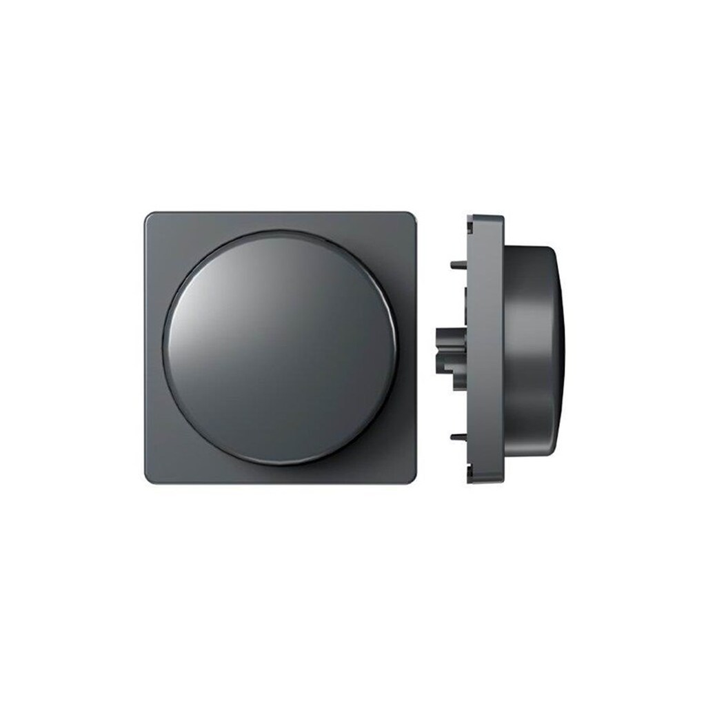 Light Solutions Front til ZigBee dreje lysdæmper - Koksgrå