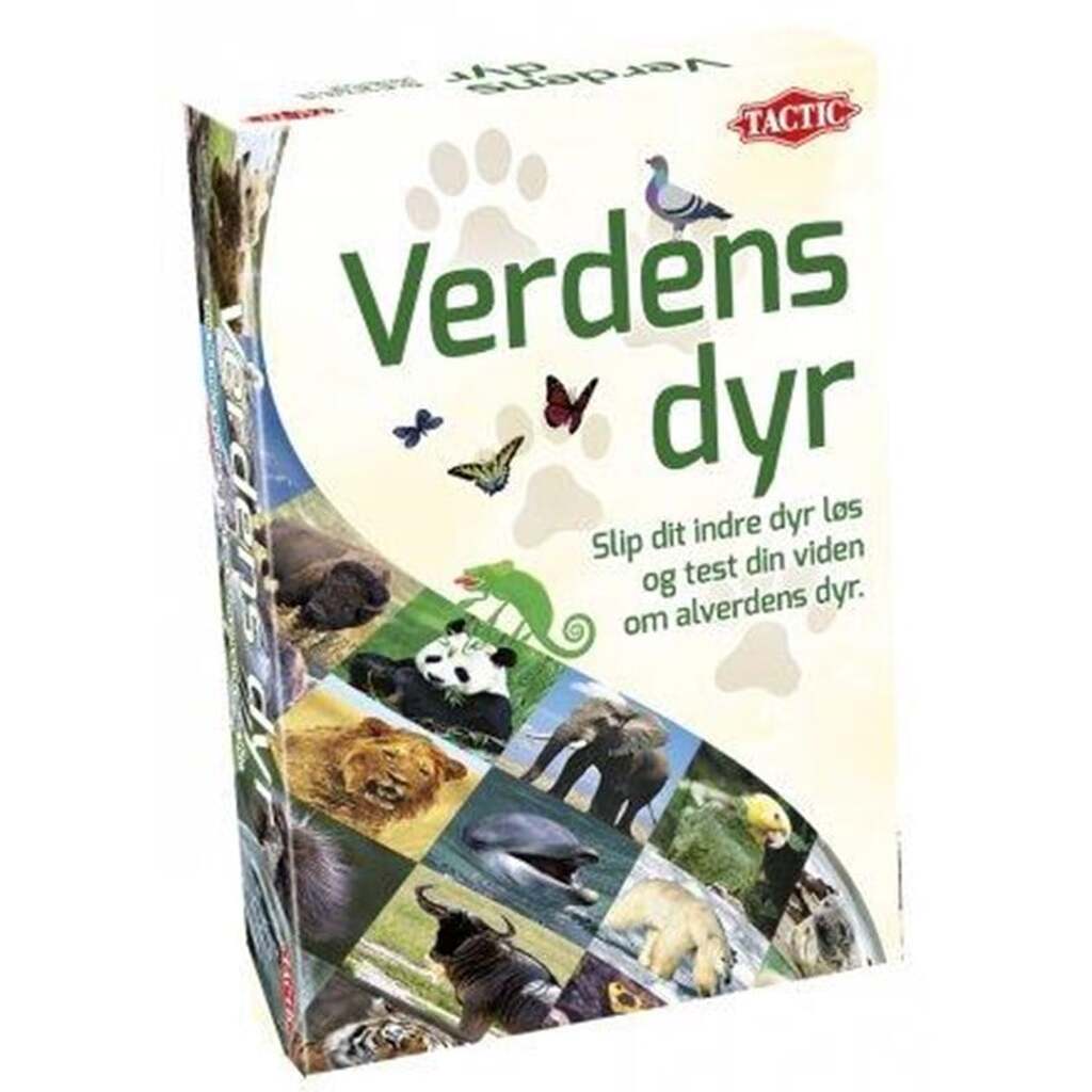 Tactic Animals of the World card game (DK)