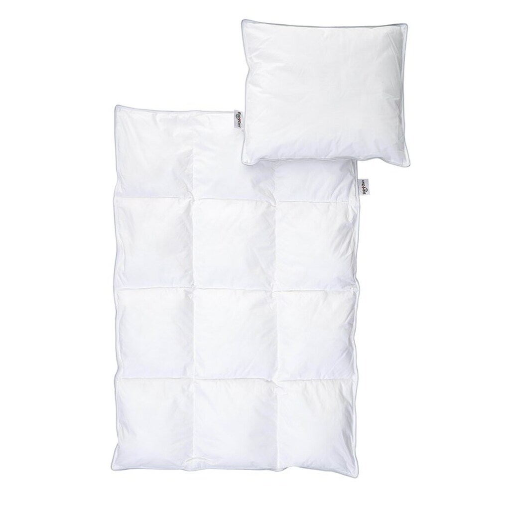 BabyDan Heart Microfiber babydyne og babypude, 67x100/40x45 cm