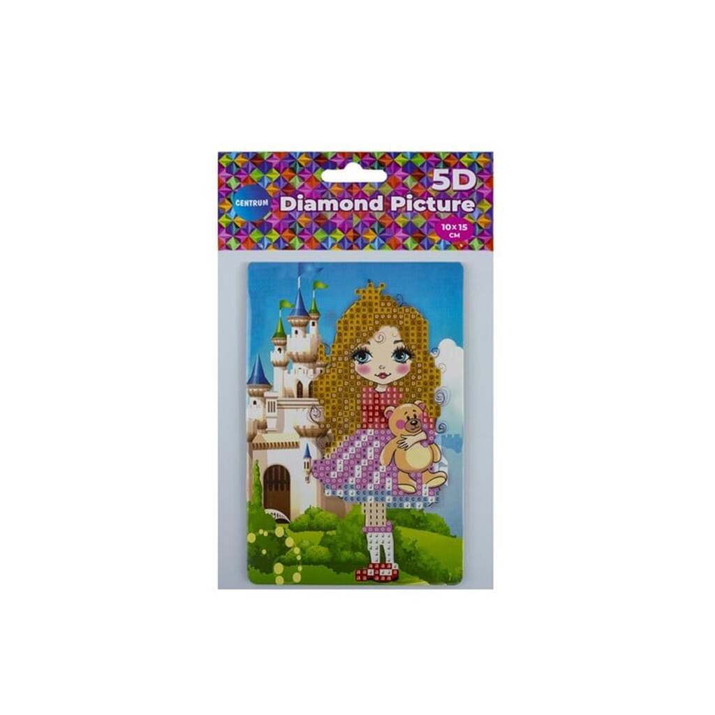 CENTRUM Diamond Painting 10*15cm. m. staffeli